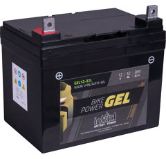 Motorradbatterie 12 V 32 AH Starterbatterie GEL1232R