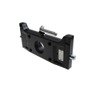 Adapterplatte 329 S30,Lochbild 140 x 80  Schwarz      