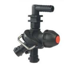 Porte buses Trijet coudé pour tuyau souple ∅13 | ARAG