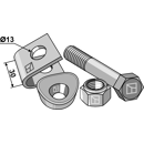 Zinkenhalter kpl. für FELLA 460304K – Nachbau  