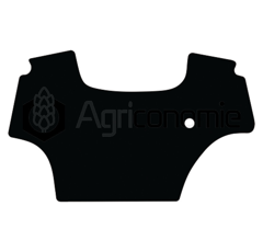 Tapis de sol en velours noir 1,5 kg tracteur DEUTZ-FAHR adaptable