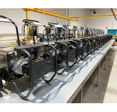 Nettoyeur haute pression TRIO DIRECT à eau froide triphasé 200 bars - 15 L/min - RENSON