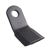 Schlegelmesser 150 x 60 x 65 x 8 mm für Mulcher LECKRON - Nachbau