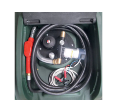 Cuve de transport fioul 400 L avec pompe 40 L/min - DURAPLAS