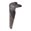 Dent droite DURAFACE pour herse rotative REMAC adaptable - Blacksteel©