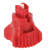 Boquilla pulverizadora de inyección de aire KWIX ADX 120° 04 Roja & Juntas - NOZAL