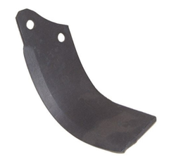 Lame courbée gauche 80 x 6 mm pour fraise MASCHIO adaptable - BlackSteel©