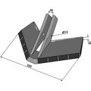 Flügelschar, Hartmetall beschichtet - Monoschar 101EXT1036 Köckerling Nachbau