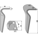 Kreiseleggenzinken - rechts RHBRE25R RH  Breviglieri