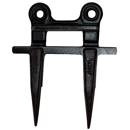 Doigt double pour barre de coupe CLAAS 676235.3 adaptable
