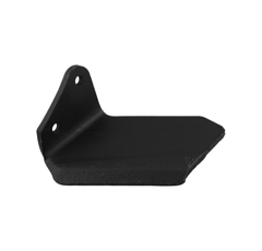 Soc à ailette gauche 180 x 10 mm pour KONGSKILDE adaptable