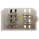 Moteur d'essuie glaces pour téléscopique MANITOU 748074 adaptable