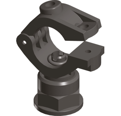 Porte buse monojet à collier sans antigoutte Ø 1/2" - ARAG