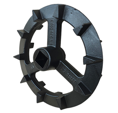 Rueda crosskill Ø 350 mm para rodillo R18223210 adaptable