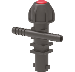 Porte buses Monojet droit anti-goutte pour tuyau souple ∅19 | ARAG