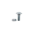 Boulon à tête bombée M12x1,75x35 - 8.8 avec écrou à freinage interne