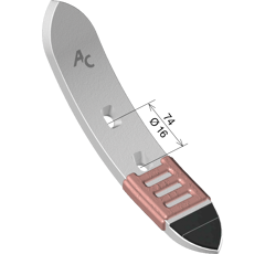 Soc AGRICARB 360 mm pour chisel KIRPY adaptable