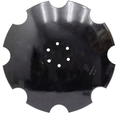 Disque crénelé ∅520x5 pour déchaumeur BEDNAR KM060304 adaptable