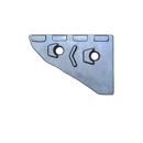 Nez de contre-sep Gauche carbure équerres et renfort acier pour charrue KUHN HUARD 761107 adaptable