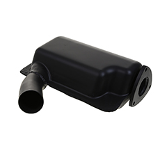 Pot d'échappement pour machine agricole DEUTZ - HÜRLIMANN 00071695210 adaptable