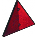 Reflectante triangular rojo