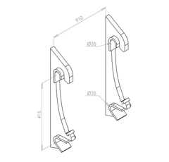 Kit adaptation brute à souder  AGRAM HM