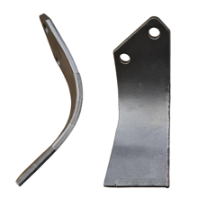 Lame de fraise Gauche avec plaquettes carbure KUHN 51921600 adaptable