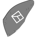 Versoir gauche pour charrue GREGOIRE BESSON 173491 adaptable - Blacksteel©