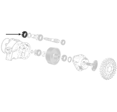 Bague pour tracteur LANDINI ER025278 adaptable