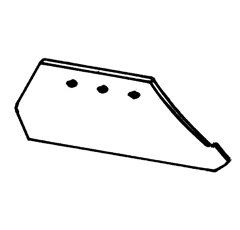 Soc gauche 14" pour charrue KUHN 625103 origine