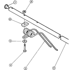Bras de dents pour andaineur KUHN 57582720 origine
