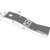 Couteau droit pour broyeur MC CONNEL 00764493 adaptable - Blacksteel©