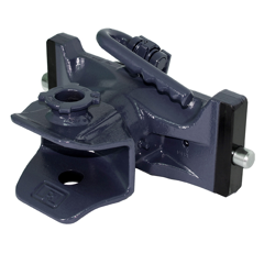 Zugmaul manuell,W= 335 S30, ohne Anhängebolzen, Schwarz 