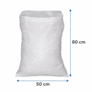 Sac tissé 25 kg polypropylène – Sac vrac pour céréales et semences