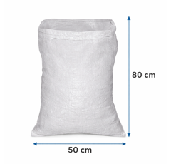 Sac tissé 25 kg polypropylène – Sac vrac pour céréales et semences