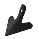 Soc triangulaire 200x6 mm DURAFACE pour cultivateur KUHN H2243170 adaptable - BlackSteel©