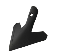 Soc triangulaire 200x6 mm DURAFACE pour cultivateur KUHN H2243170 adaptable - BlackSteel©