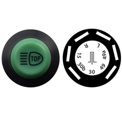 Bouton poussoir pour tracteur FENDT G312900160010 adaptable