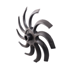 Roue de houe et bineuse droite pour HOWARD 200001403 adaptable - BlackSteel©