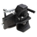 Zugmaul automatisch,W= 322 S30, Ø 38 mm Bolzen, Schwarz     