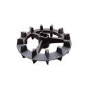 Roue crosskill droite pour rouleau émotteur LEMKEN 4239011 adaptable - BlackSteel©