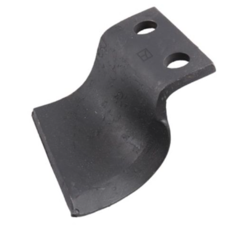 Cuchillo derecho para trituradora OOSTERLAAN S.T. RE adaptable - Blacksteel©