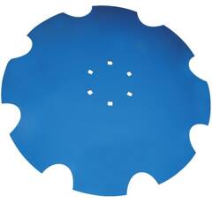 Disque de herse crénelé pour déchaumeur LEMKEN 3490466 adaptable
