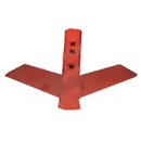 Soc triangulaire pour cultivateur GARD 82514290 adaptable