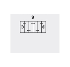 Batterie Premium C31-1000 12V - 120Ah - NUMAX adaptable
