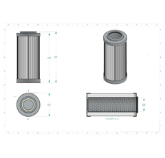 Filtre hydraulique adaptable HIFI FILTER SH57152