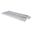 RAMPE DE CHARGEMENT 2 PCS - ALUMINIUM - CAPACITÉ 2457 KG