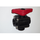 Vanne manuelle SAFI 3 voies 10 bars adaptable