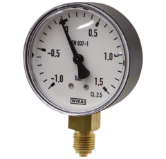 Manomètre à vide Ø 60 mm adaptable