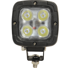 Phare de travail Carré 4 LED 10-30V 27W 4000 lumens 